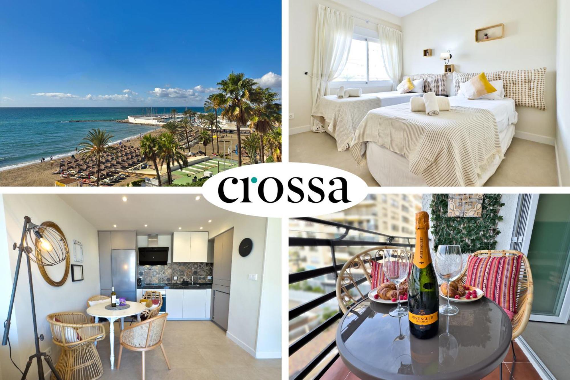 Apartment Boho Chic Apt, Frontline Sea & Paseo Views Marbella